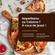 BELDEKO - Four à Pizza GAZ avec pierre tournante XL - LUIGI