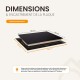 PLAQUE DE CUISSON INDUCTION 4 FOYERS — 6800 W - MINUTEUR | BELDEKO